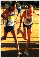 Dipping for the line John September and Jacques van Rensburg