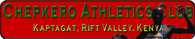 Chepkero Athletics Club Rift Vallye Kenya