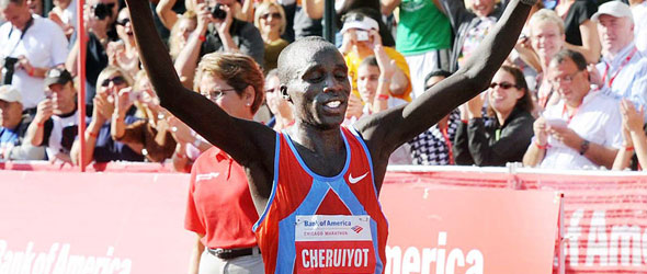 Evans Cheruiyot returns to Chicago