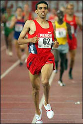 El Guerrouj - winner Roma 1500m 2003