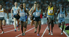 Mulaudzi - Zurich 800m to the line
