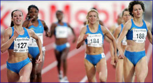 Tatyana Andrianova - Oslo 800m 2005