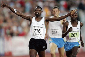 Daham Najim Bashir wins Mile Oslo Bislett 2005
