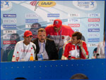 Rashid Ramzi - 1500m Press conference Athletics World Championships Helsinki 2005
