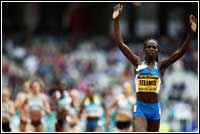 Pamelo Jelimo -Paris 2008 New World Junior 800m record