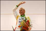 Tamsyn Lewis wins Gold in Valencia