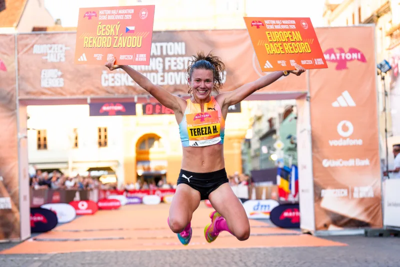 Hrochová at best in Half Marathon České Budějovice