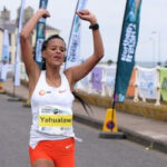 Yehualaw sets world half marathon record in Larne