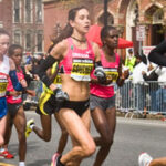 Goucher and Davila for Boston Marathon 2011