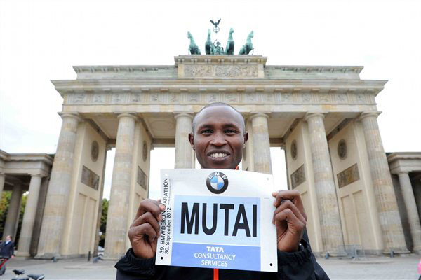 Geoffrey Mutai pre-Berlin Marathon 2012