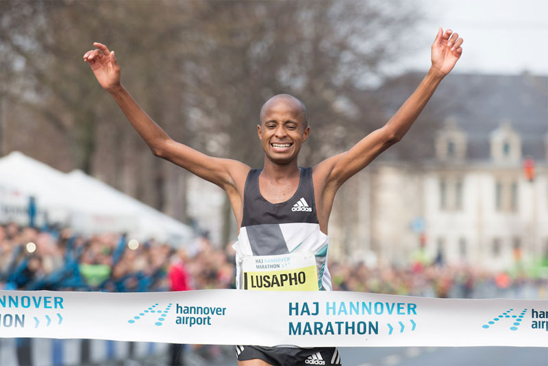 Lusapho April - Hannover Marathon