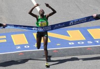 Caroline Kilel wins Boston Marathon 2011