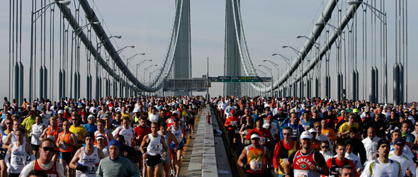 Verrazano-Narrows Bridge - New York City Marathon