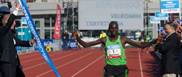 Wilson Chebet wins Amsterdam Marathon
