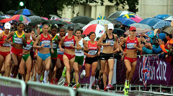 Kim Smith - London Olympic Marathon 2012
