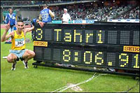Tahri new European 3000m S/C record