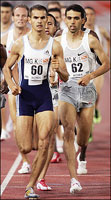 Roma 1500m men - Baala and El G