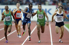 World Championships Paris 2003 800m heats