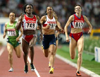 Maria Mutola semis - World Championships Paris 2003 800m