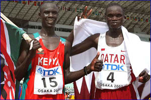 Kibet and Shami  - Gold and Silver Osaka 2007