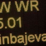 Isinbayeva sets WR in pole vault