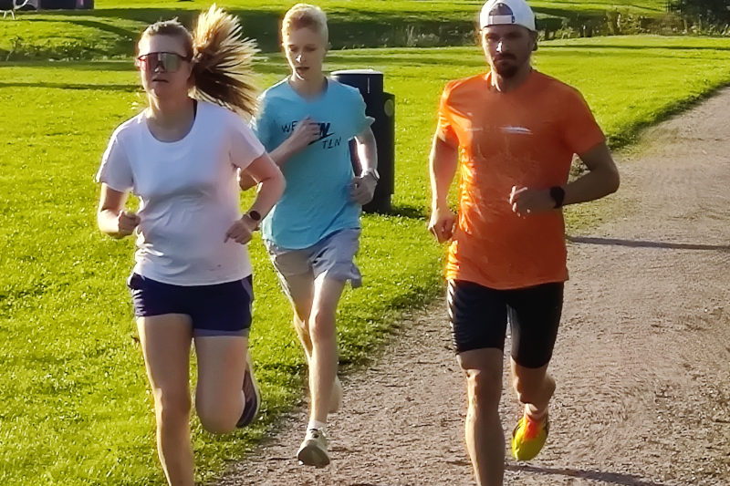 The creation of a Fartlek session discussed