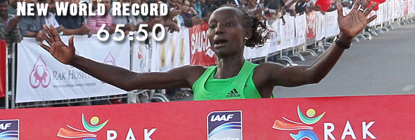 Mary Keitany - New WR 65:50