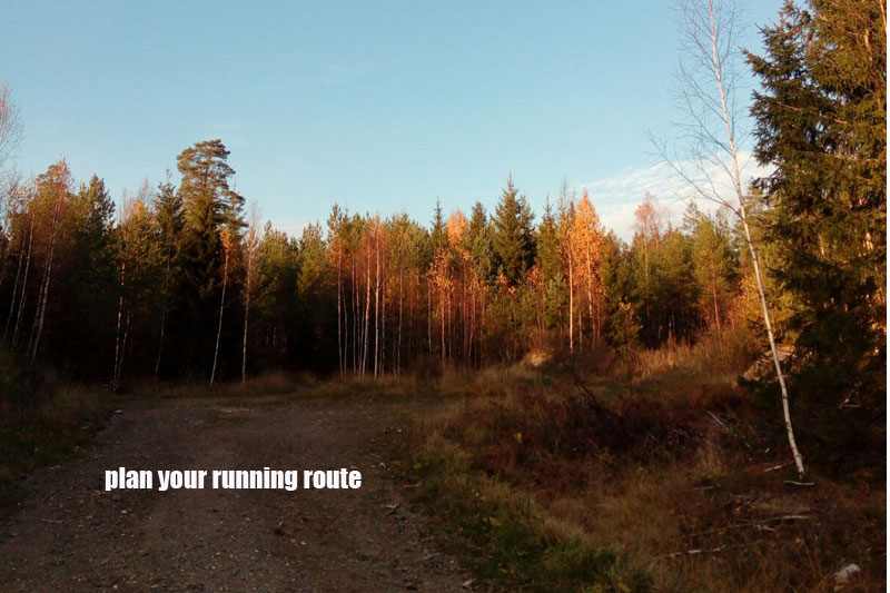 How to plan your running route